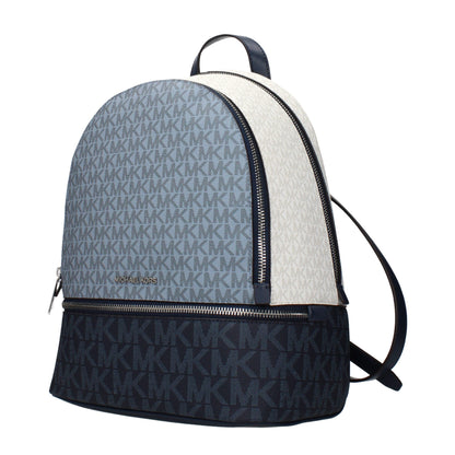 Mochila Michael Kors de tela azul