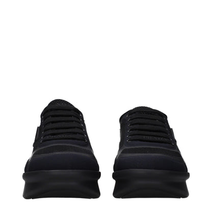 Zapatillas bajas Prada de tela negra