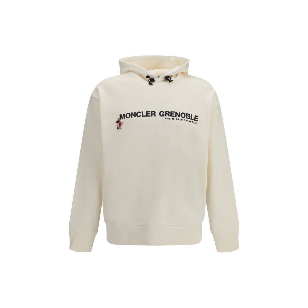 Sudadera Moncler Grenoble de algodón beige
