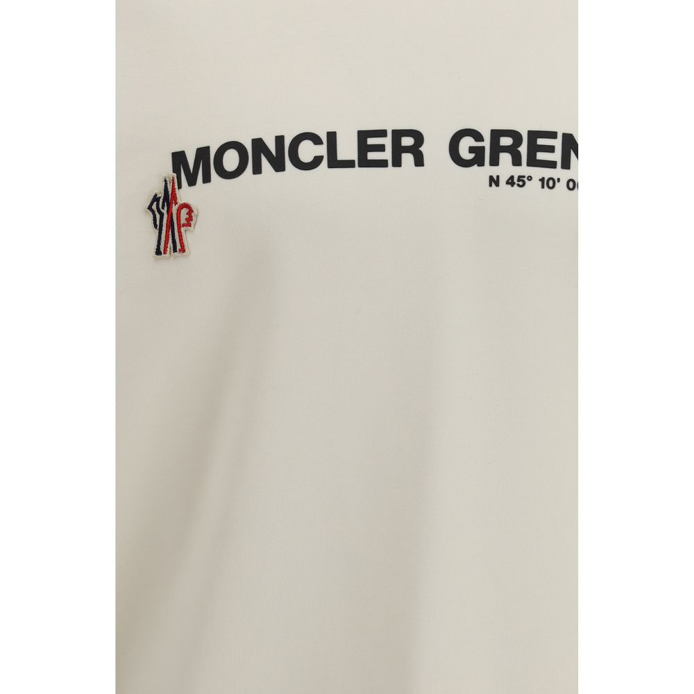 Sudadera Moncler Grenoble de algodón beige