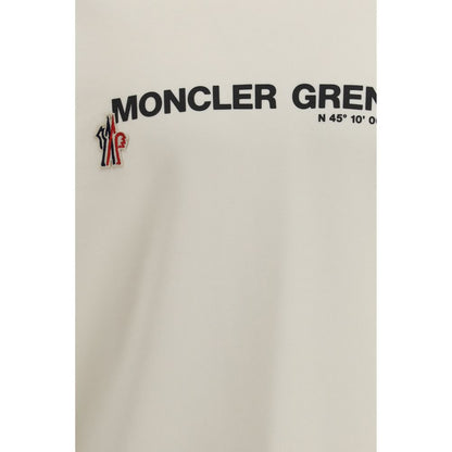Sudadera Moncler Grenoble de algodón beige