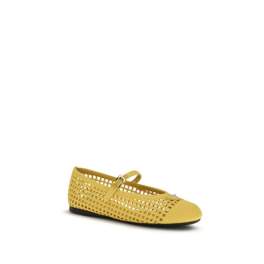 Prada Ballerinas De Algodón Multicolor Con Ajuste Cómodo Diario