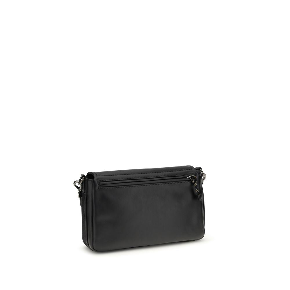 Fendi Bolso De Hombro De Piel De VacunoBos Taurus Negro