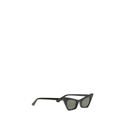 Gafas de Sol de Plástico Negras Alexander McQueen