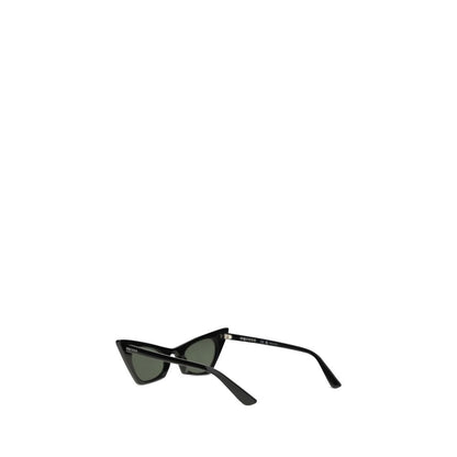 Gafas de Sol de Plástico Negras Alexander McQueen