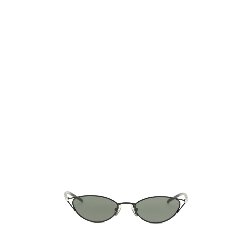Gafas de sol Alexander McQueen de metal negro