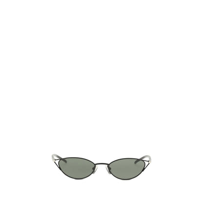 Gafas de sol Alexander McQueen de metal negro