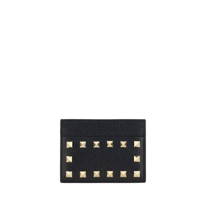 Cartera Valentino Garavani de piel de becerro negra Bos Taurus