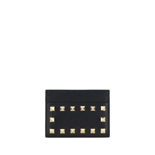 Cartera Valentino Garavani de piel de becerro negra Bos Taurus