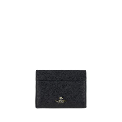 Cartera Valentino Garavani de piel de becerro negra Bos Taurus