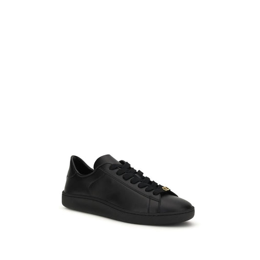 Zapatillas Valentino Garavani Bos Taurus Piel De Ternera Negra
