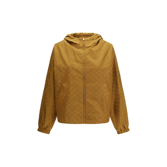 Chaqueta Shell Gucci de Nailon Beige