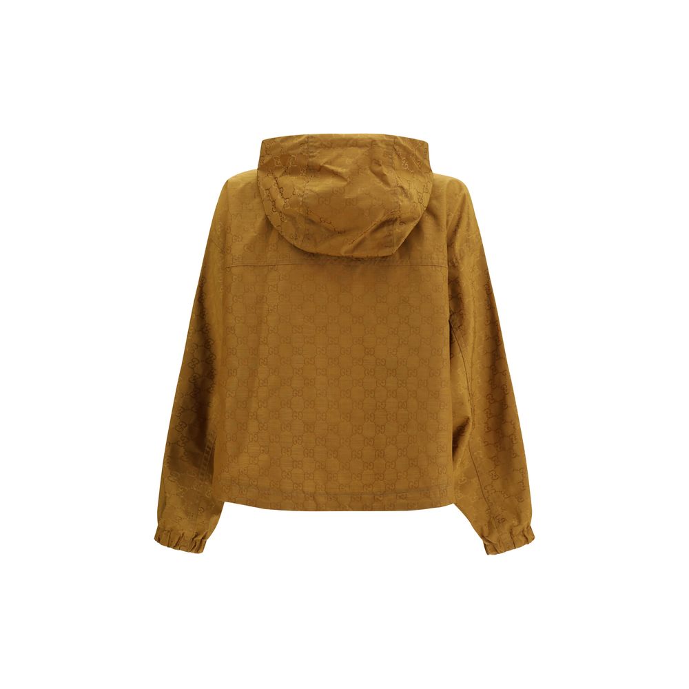 Chaqueta Shell Gucci de Nailon Beige