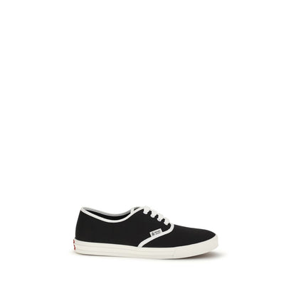 Zapatillas Deportivas De Algodón Negro De La Marca Prada