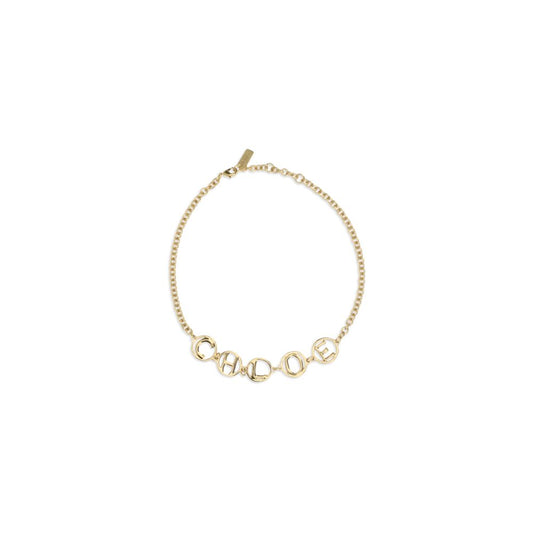 Collar de latón dorado Chloé