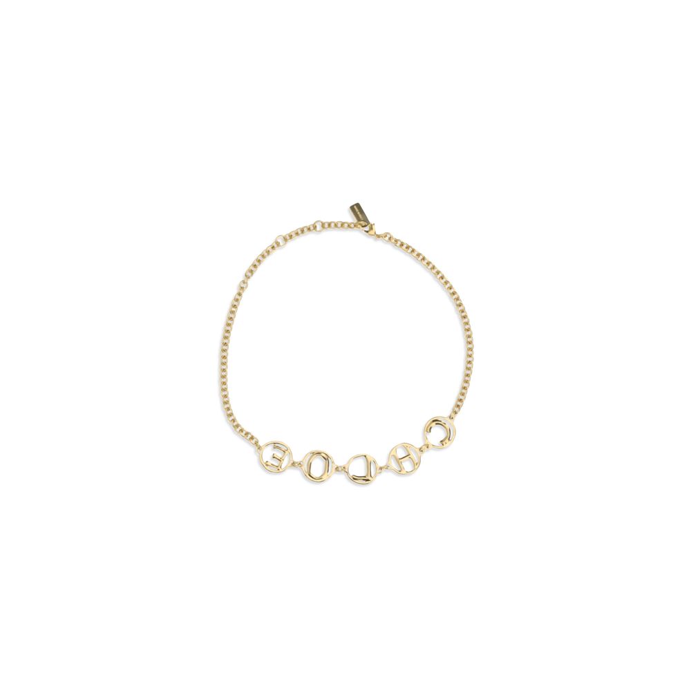 Collar de latón dorado Chloé
