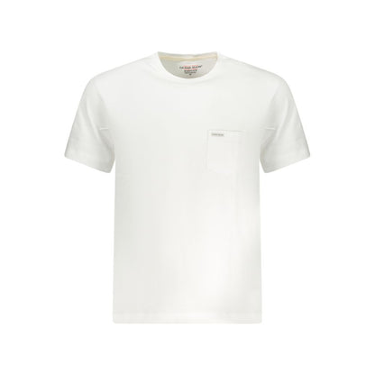 Camiseta de hombre Guess Jeans de algodón blanco