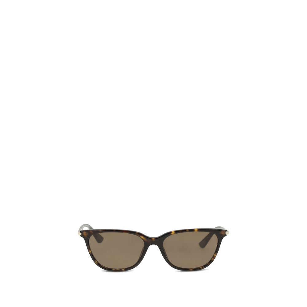 Gafas de sol Alexander McQueen de acetato marrón