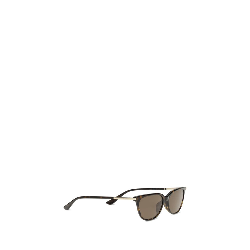 Gafas de sol Alexander McQueen de acetato marrón