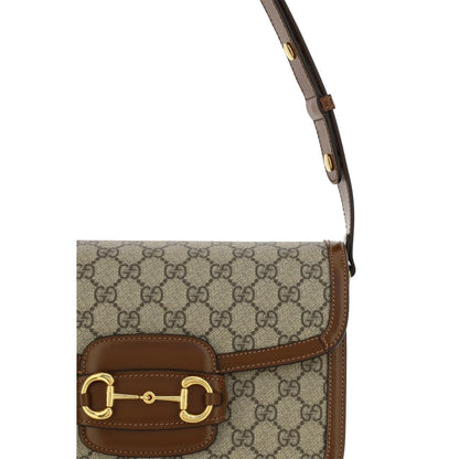 Bolso de mano Gucci de algodón beige