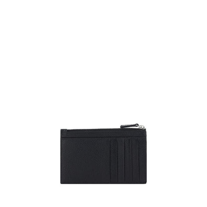 Tarjetero Balenciaga Negro Piel De VacunoBos Taurus