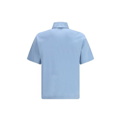 Polo de Algodón Azul Ferragamo