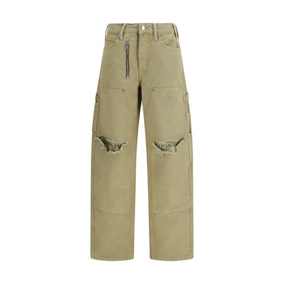 Pantalones cargo bicolor de algodón Alexander Wang