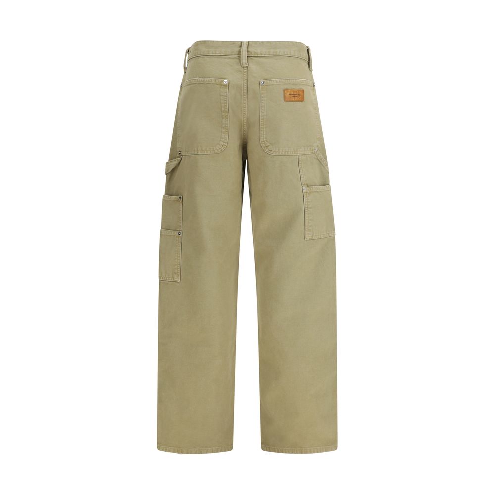 Pantalones cargo bicolor de algodón Alexander Wang