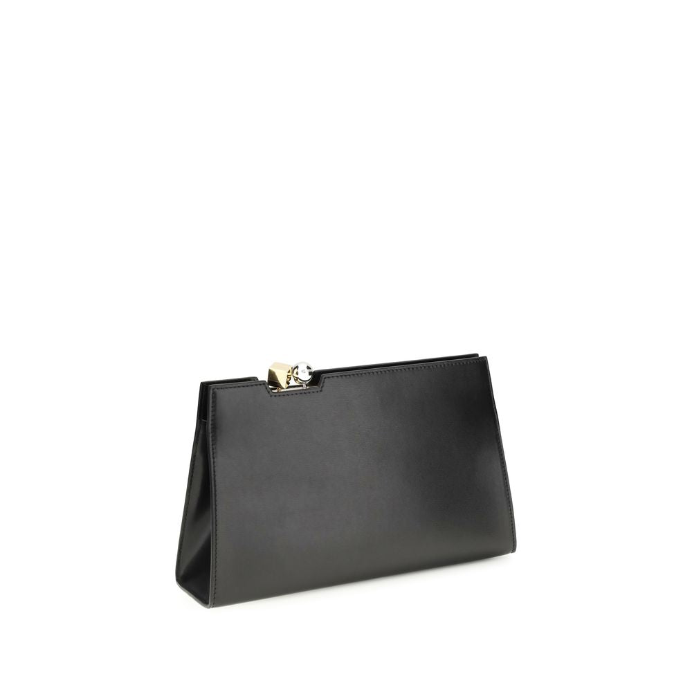 Jacquemus Black Calf Leather Shoulder Bag Bos Taurus