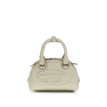 Bolso Diesel de piel de becerro beige Bos Taurus