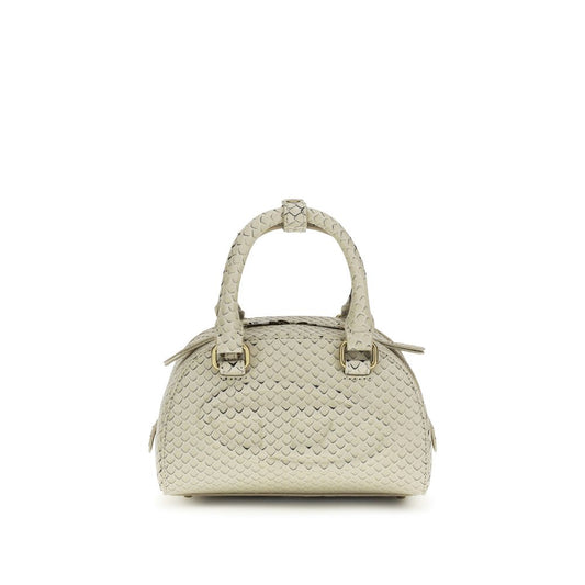 Bolso Diesel de piel de becerro beige Bos Taurus