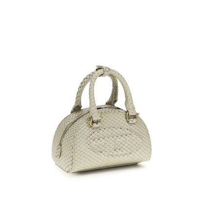 Bolso Diesel de piel de becerro beige Bos Taurus