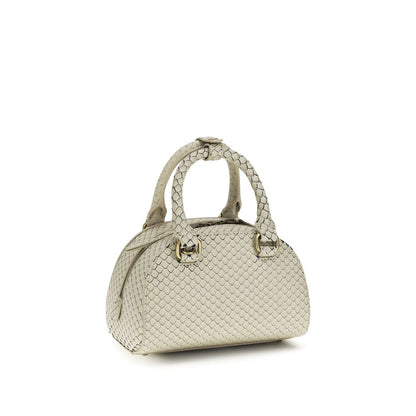 Bolso Diesel de piel de becerro beige Bos Taurus