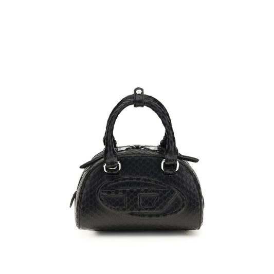 Bolso de piel de becerro negra Bos Taurus Diesel