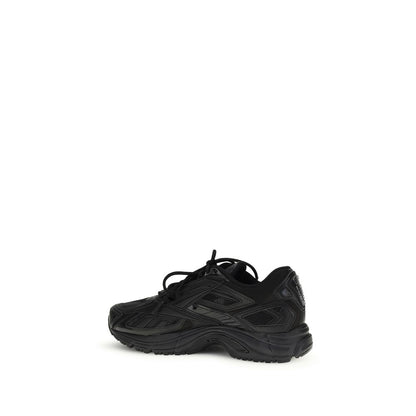 Zapatillas deportivas de polietileno negras Reebok