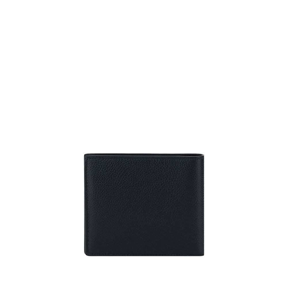 Portefeuille Balenciaga en cuir de veau noir Bos Taurus