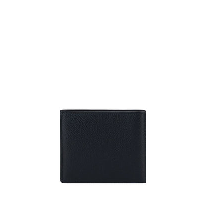 Portefeuille Balenciaga en cuir de veau noir Bos Taurus