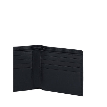 Portefeuille Balenciaga en cuir de veau noir Bos Taurus