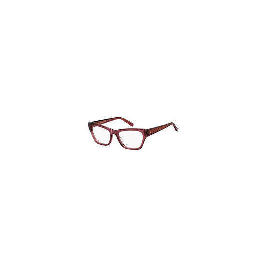 Lunettes en acétate bordeaux Tommy Hilfiger (Monture)