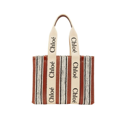 Bolso Tote Chloé De Lino Color Marrón Ideal Para El Día A Día