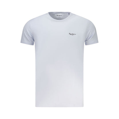 Camiseta de Algodón Azzurro para Hombre Pepe Jeans