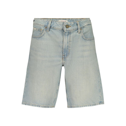 Bermudas de algodón Guess Jeans Azzurro para hombre