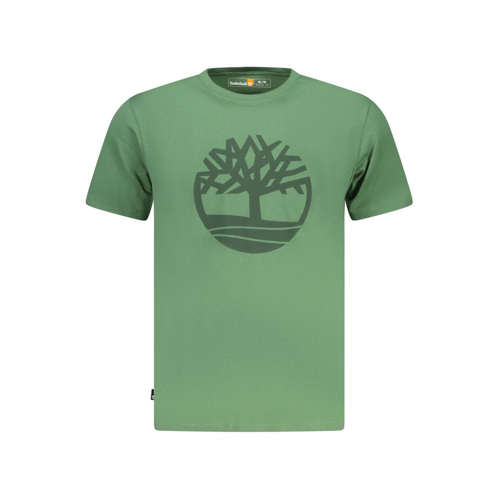Camiseta Timberland Verde de Algodón para Hombre