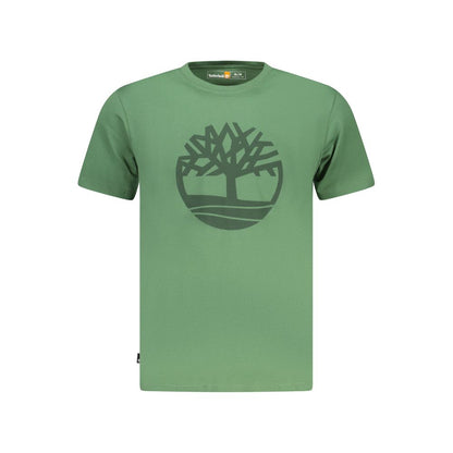 Camiseta Timberland Verde de Algodón para Hombre