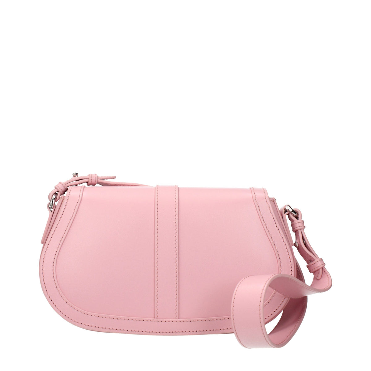 Sac à bandoulière Versace en cuir rose