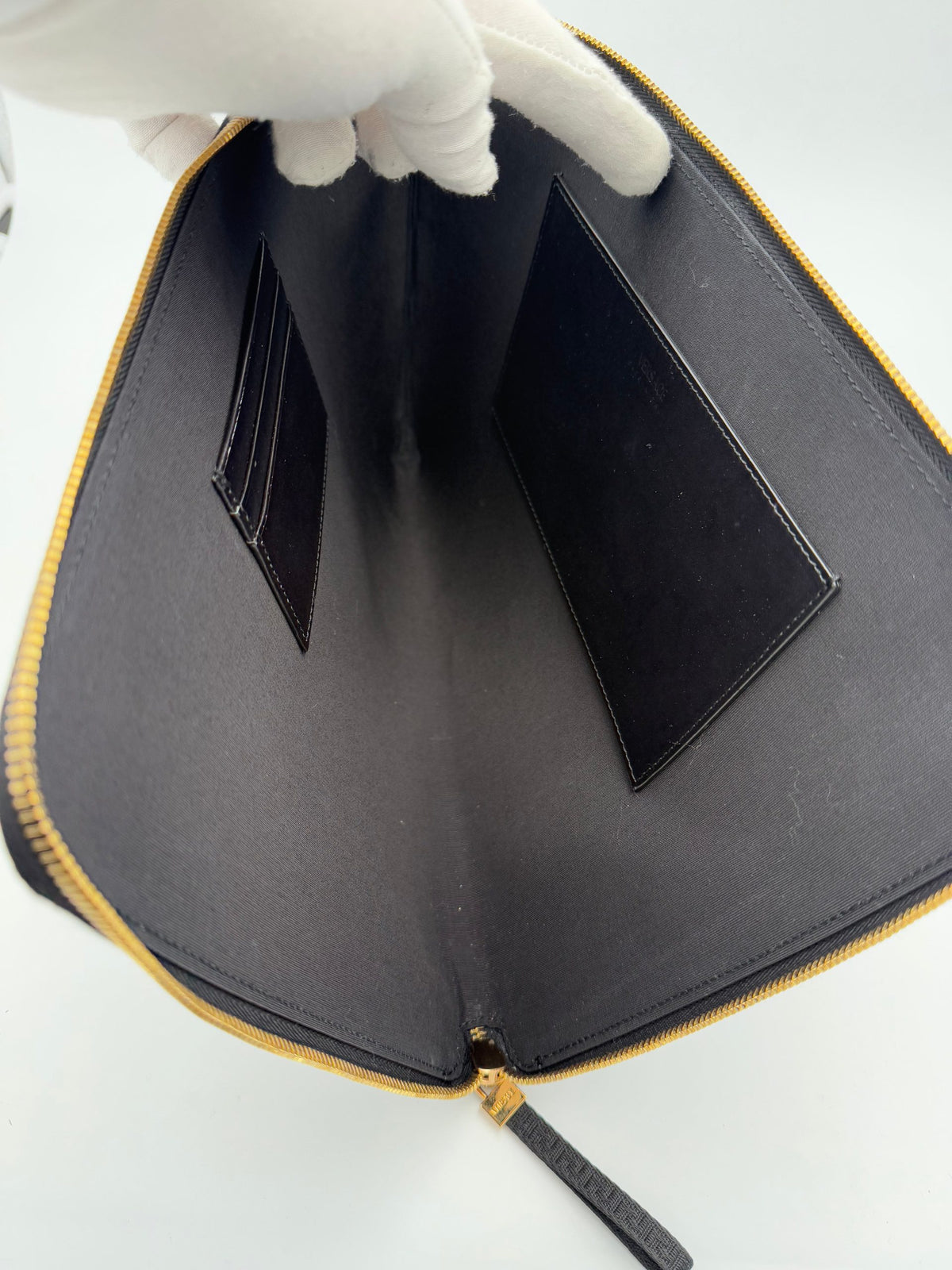 Versace La Medusa Signature Leather Handbag