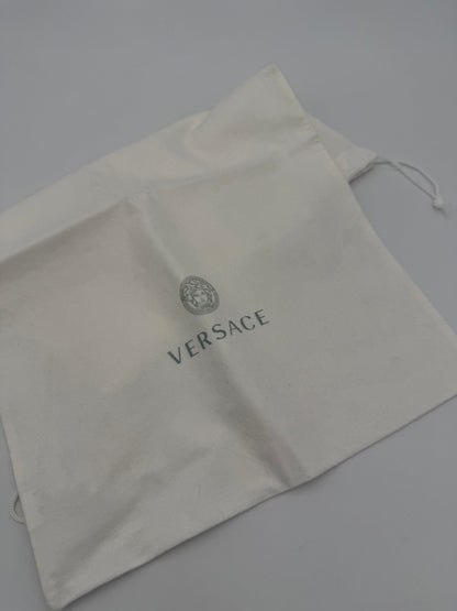 Versace La Medusa Signature Leather Handbag