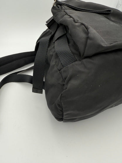 Prada Nylon Backpack With Roomy Interior And Versatile Profile