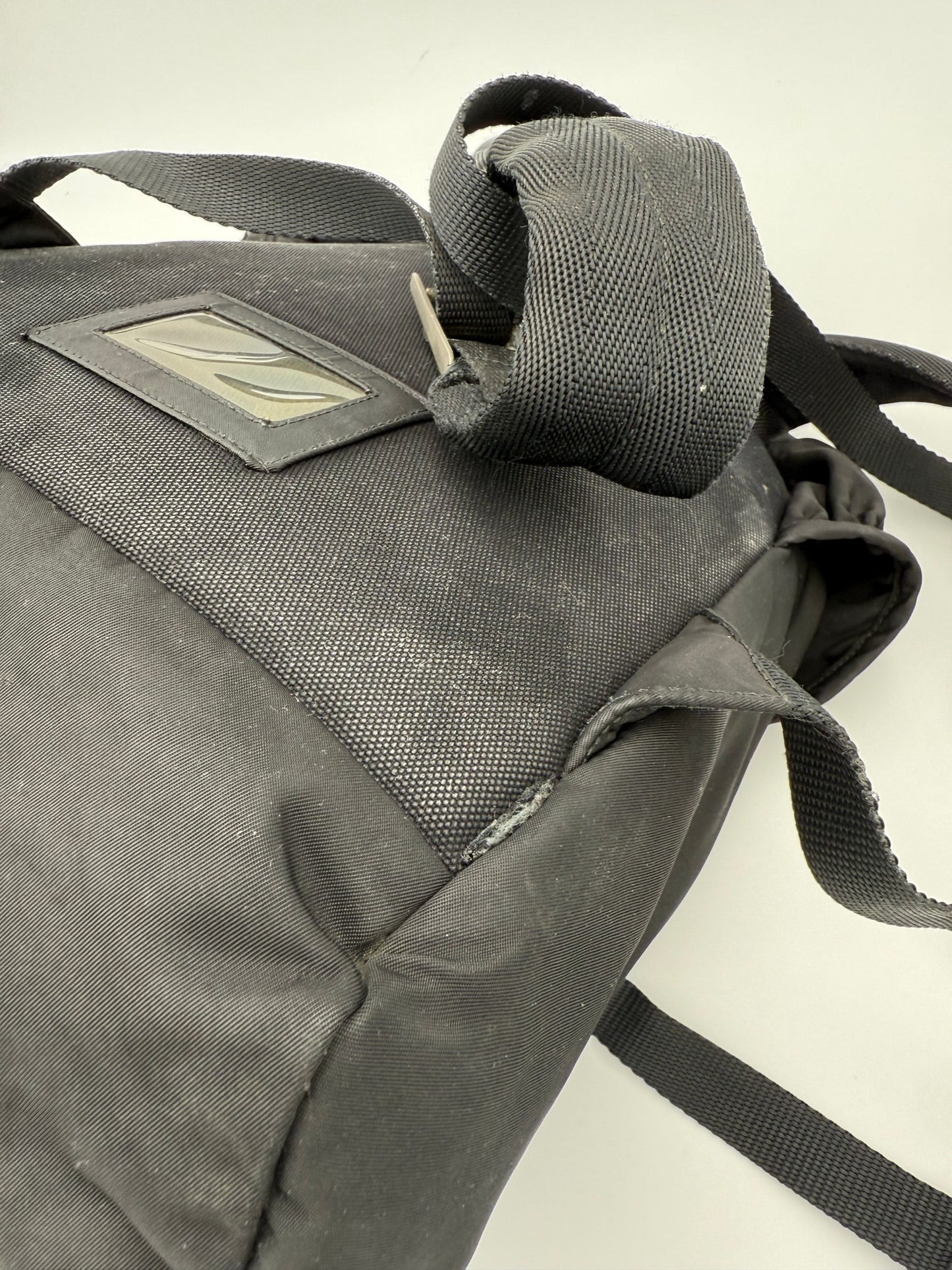 Prada Nylon Backpack With Roomy Interior And Versatile Profile