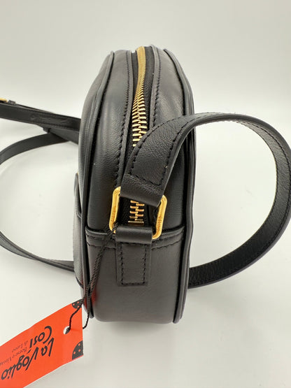 Bolso Celine Crécy Negro Liso De Mano Y Diseño Elegante